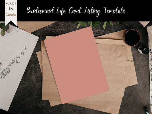 This editable done for you template is easy to use and can be customized to fit your specific needs. Simply input the information and customize the template to make it look exactly the way you want it to. 