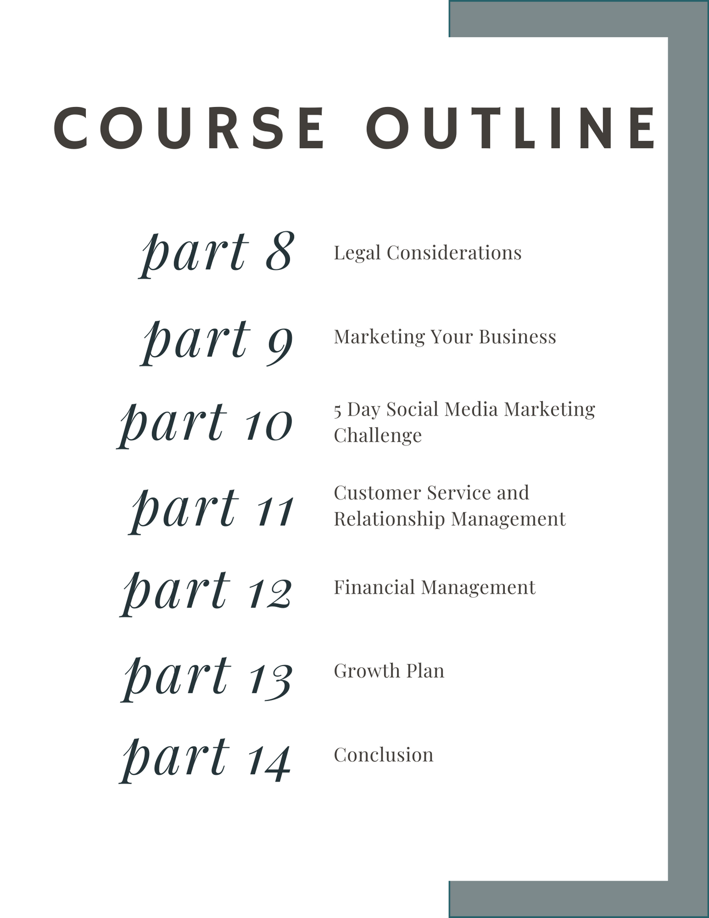 Starting an Online Business: A Coursebook for Beginners