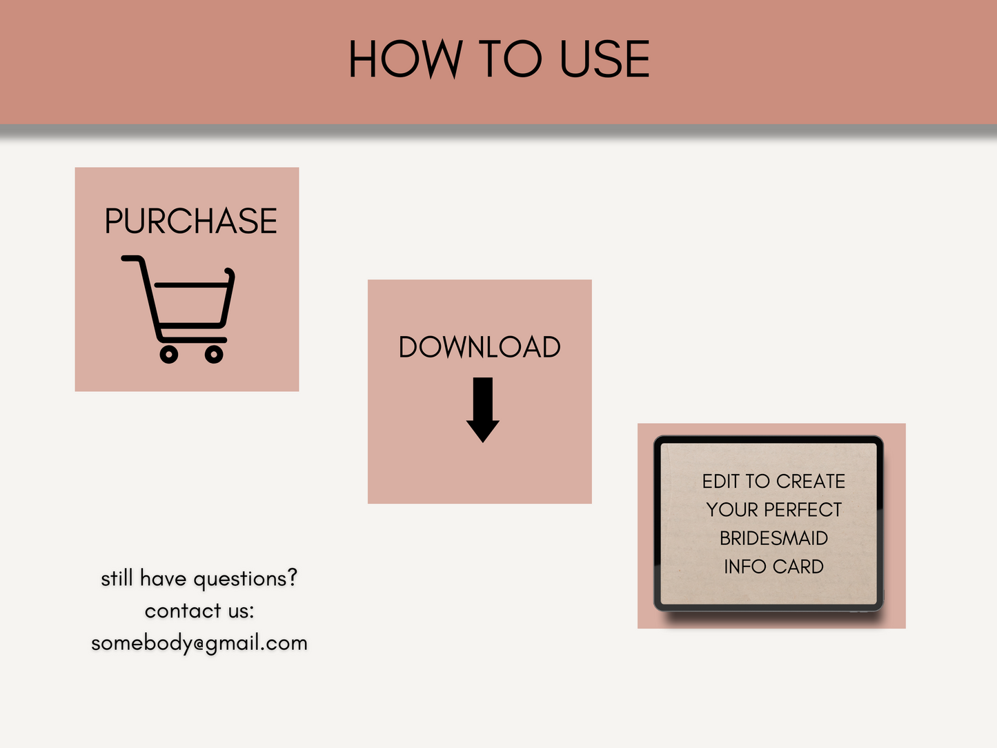 This editable done for you template is easy to use and can be customized to fit your specific needs. Simply input the information and customize the template to make it look exactly the way you want it to. 