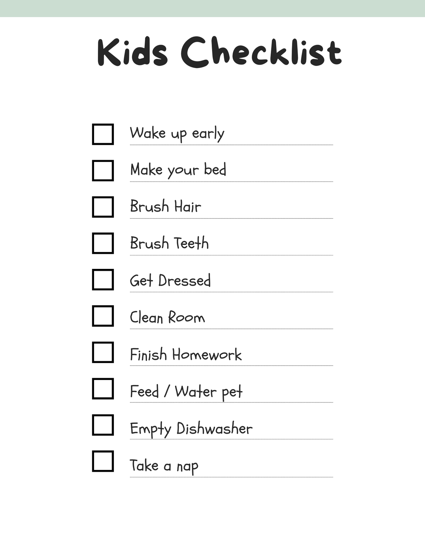 This printable includes a chore chart, cleaning planner, and more - perfect for anyone! 